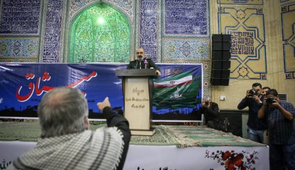 گردهمایی رزمندگان سپاه حضرت محمد رسول‌الله (ص) + تصاویر