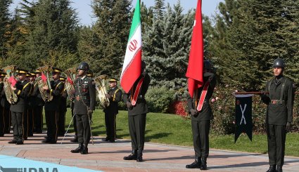 استقبال رسمی از جهانگیری در ترکیه + تصاویر
