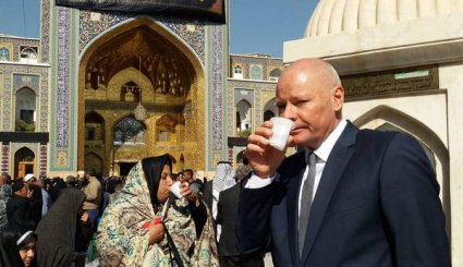 سفیر آلمان در بهترین جای ایران