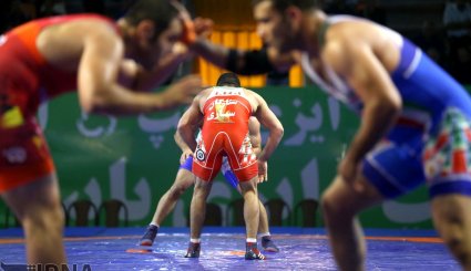 مرحله نیمه نهایی و فینال لیگ کشتی آزاد و فرنگی