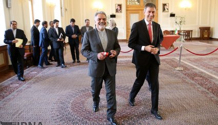 امضای سند تاسیس دفتر حفاظت منافع ایران در عربستان + تصاویر