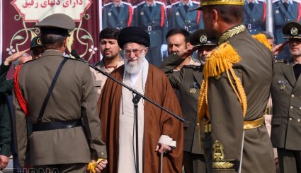 حضور فرمانده کل قوا در مراسم دانش‌آموختگی دانشگاه‌های افسری ارتش + تصاویر