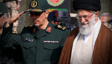 حضور فرمانده کل قوا در مراسم دانش‌آموختگی دانشگاه‌های افسری ارتش + تصاویر