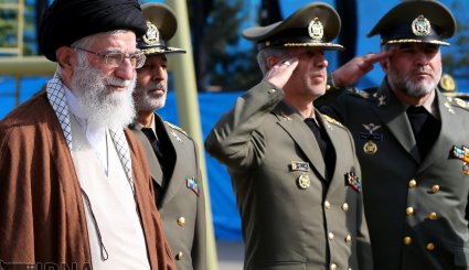 حضور فرمانده کل قوا در مراسم دانش‌آموختگی دانشگاه‌های افسری ارتش + تصاویر