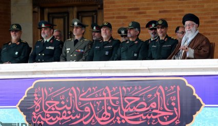 حضور فرمانده کل قوا در مراسم دانش‌آموختگی دانشگاه‌های افسری ارتش + تصاویر