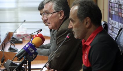 نشست خبری مربیان پرسپولیس و استقلال تهران + تصاویر