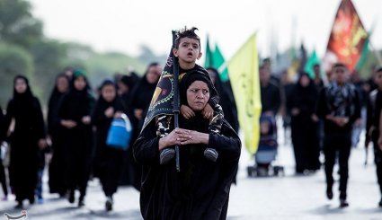 آغاز حرکت کاروان ۴۰ هزار نفری سفینة النجاة به سوی کربلا- اهواز + تصاویر