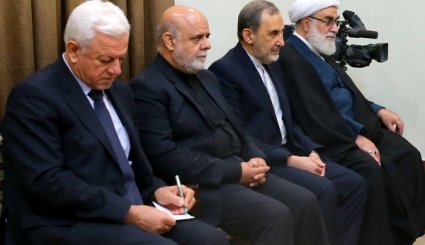 دیدار نخست‌ وزیر عراق با حضرت آیت‌الله خامنه‌ای + تصاویر