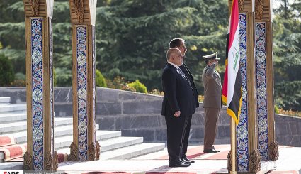 استقبال رسمی از نخست وزیر عراق + تصاویر