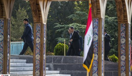 استقبال رسمی از نخست وزیر عراق + تصاویر