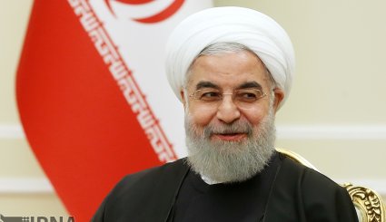 تقدیم استوارنامه های سفرای جدید چهار کشور به روحانی + تصاویر