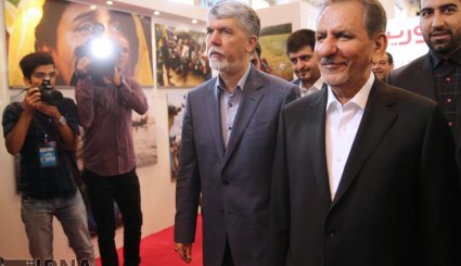 گشایش بیست وسومین نمایشگاه مطبوعات و خبرگزاری ها + تصاویر
