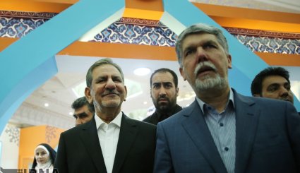 گشایش بیست وسومین نمایشگاه مطبوعات و خبرگزاری ها + تصاویر