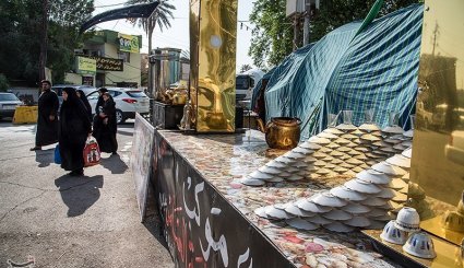 آماده‌سازی مواکب خدمت رسانی به زائرین اربعین + تصاویر