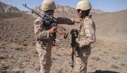 رزمایش تاکتیکی ماموریتی«شهید حججی» + تصاویر