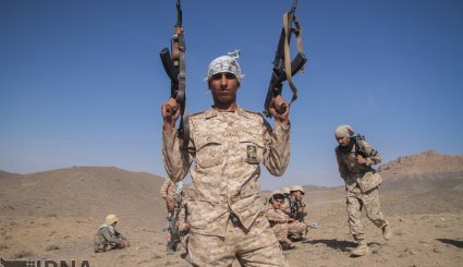 رزمایش تاکتیکی ماموریتی«شهید حججی» + تصاویر