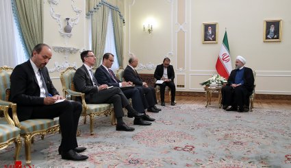تصاویر/ دیدار آمانو با رئیس جمهوری