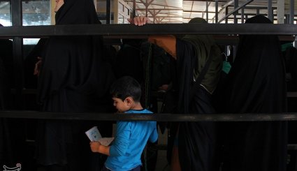 خروج زائران اربعین حسینی از مرز مهران