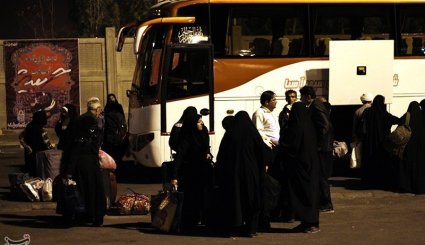 خروج زائران اربعین حسینی از مرز مهران