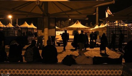 خروج زائران اربعین حسینی از مرز مهران