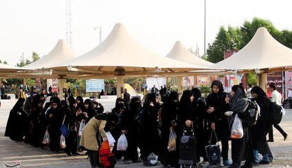 خروج زائران اربعین حسینی از مرز مهران