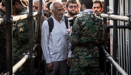 خروج زائران اربعین حسینی از مرز مهران