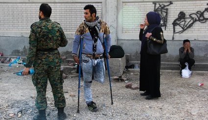 خروج زائران اربعین حسینی از مرز مهران