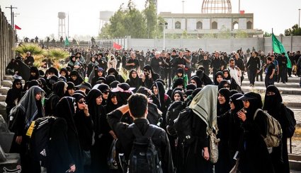 خروج زائران اربعین حسینی از مرز مهران
