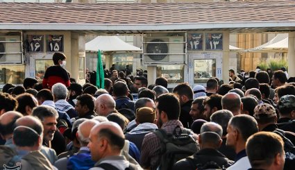 خروج زائران اربعین حسینی از مرز مهران
