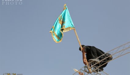 آماده‌سازی اسکان زائران اربعین در موکب مسجد مقدس جمکران