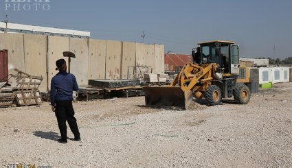 آماده‌سازی اسکان زائران اربعین در موکب مسجد مقدس جمکران