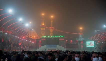 ریزگرد و گرد و غبار در کربلا
