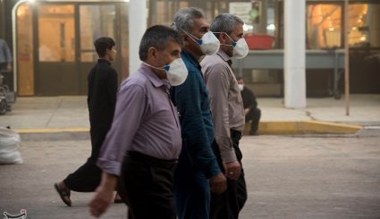 ریزگرد و گرد و غبار در کربلا
