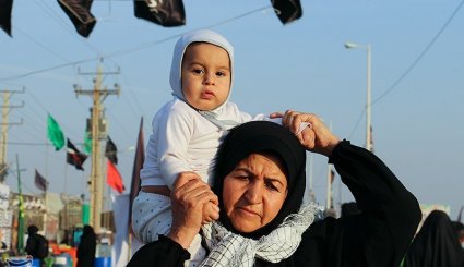 خروج زائران اربعین حسینی از مرز شلمچه