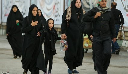 خروج زائران اربعین حسینی از مرز شلمچه
