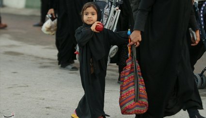 خروج زائران اربعین حسینی از مرز شلمچه