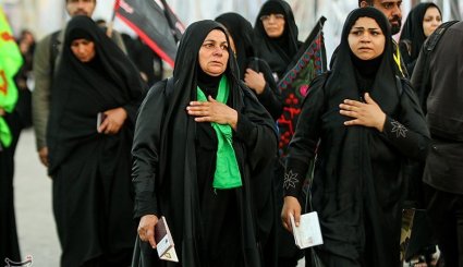 خروج زائران اربعین حسینی از مرز شلمچه
