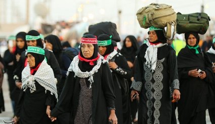 خروج زائران اربعین حسینی از مرز شلمچه