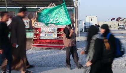 خروج زائران اربعین حسینی از مرز شلمچه