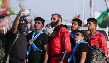 خروج زائران اربعین حسینی از مرز شلمچه