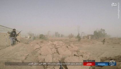 حمله داعش به میادین نفتی دیرالزور