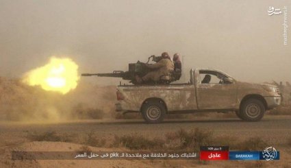 حمله داعش به میادین نفتی دیرالزور