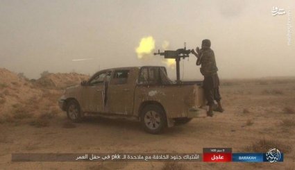 حمله داعش به میادین نفتی دیرالزور