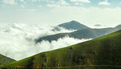 طبیعت پاییزی جاده اسالم به خلخال