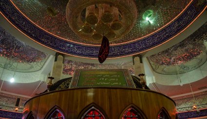 آماده سازی موکب حضرت ابوالفضل لرستان در نجف