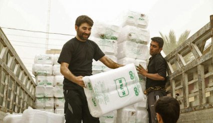 آماده سازی موکب حضرت ابوالفضل لرستان در نجف
