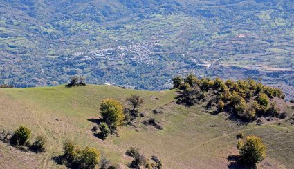 طبیعت پاییزی بره سر رودبار