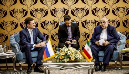 دیدار وزیر انرژی روسیه با وزیر اقتصاد