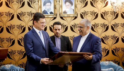 دیدار وزیر انرژی روسیه با وزیر اقتصاد
