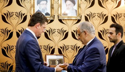 دیدار وزیر انرژی روسیه با وزیر اقتصاد
